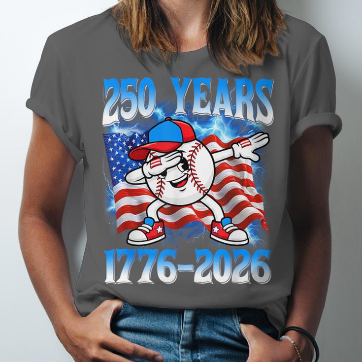 250 Years 1776 2026 250th Baseball American Flag 4th Of July Unisex Jersey T-Shirt 250 Years 1776 2026 250th Baseball American Flag 4th Of July Unisex Jersey T-Shirt