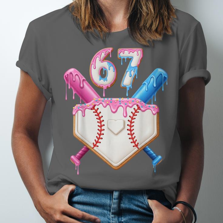 6 7 Baseball Dripping Six Seven Gen Alpha Slang Unisex Jersey T-Shirt 6 7 Baseball Dripping Six Seven Gen Alpha Slang Unisex Jersey T-Shirt