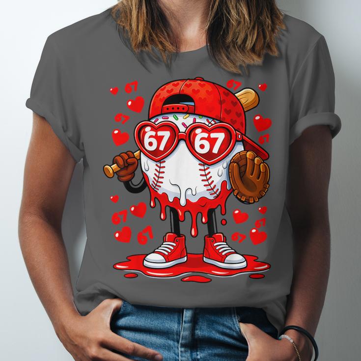67 Baseball Drip Valentine's Day Unisex Jersey T-Shirt 67 Baseball Drip Valentine's Day Unisex Jersey T-Shirt