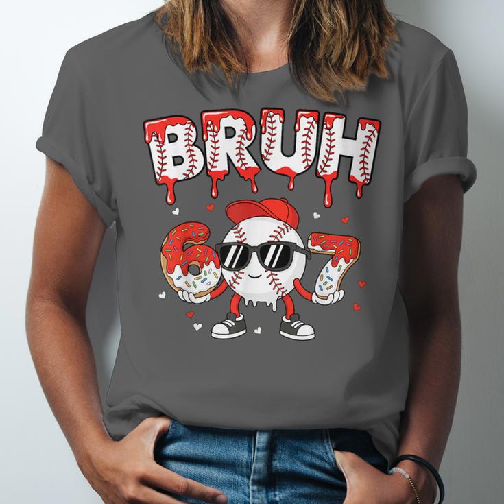 67 Bruh Valentines Baseball Boys Kids Six Seven 6 7 Unisex Jersey T-Shirt 67 Bruh Valentines Baseball Boys Kids Six Seven 6 7 Unisex Jersey T-Shirt