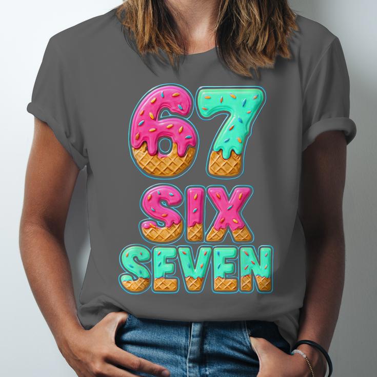 67 Ice Cream Drip Baseball Six Seven 6-7 Meme Teen Boy Unisex Jersey T-Shirt 67 Ice Cream Drip Baseball Six Seven 6-7 Meme Teen Boy Unisex Jersey T-Shirt