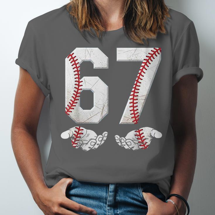 67 Six Seven Number 6 7 Meme Baseball Six Seven For Boys Men Unisex Jersey T-Shirt 67 Six Seven Number 6 7 Meme Baseball Six Seven For Boys Men Unisex Jersey T-Shirt