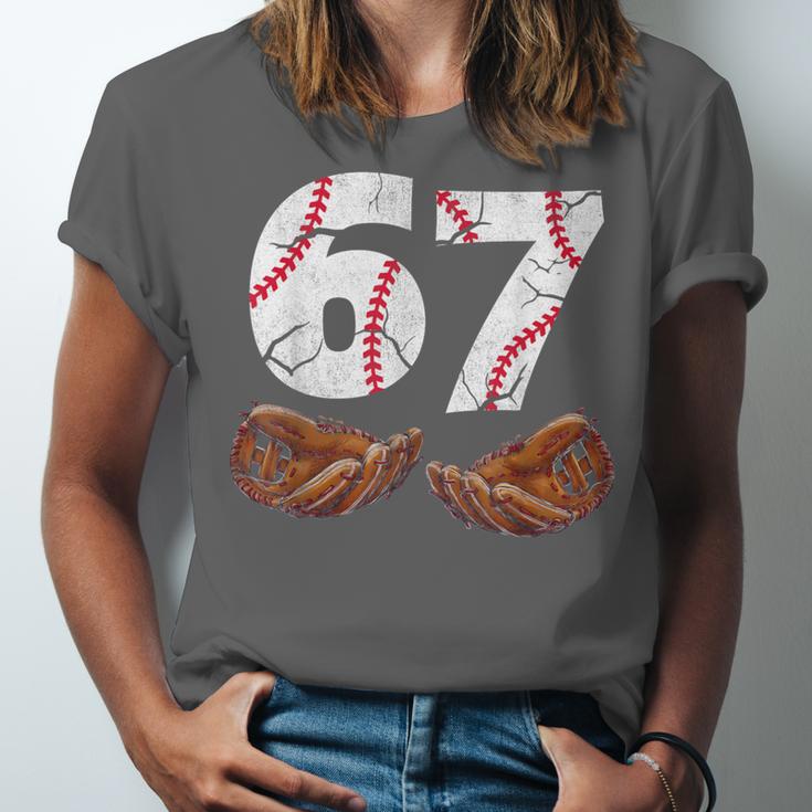67 Trend Baseball Six Seven Number For Boys Men Unisex Jersey T-Shirt 67 Trend Baseball Six Seven Number For Boys Men Unisex Jersey T-Shirt