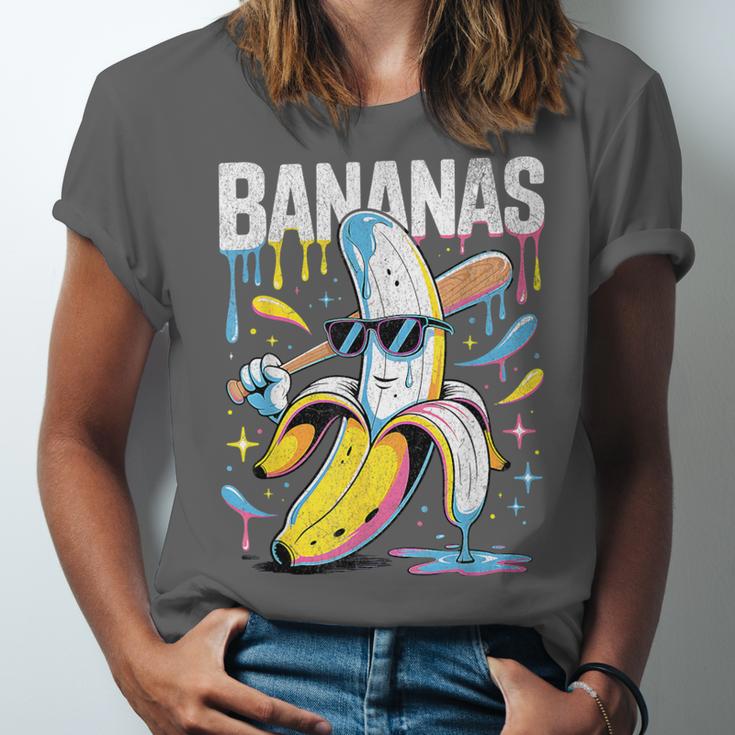 Banana Baseball Drip Kids Youth Boys Girls Sport Teens Unisex Jersey T-Shirt