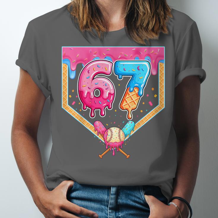 Baseball 67 Six Seven Meme Drip 6 7 Boys Girl Kids Unisex Jersey T-Shirt Baseball 67 Six Seven Meme Drip 6 7 Boys Girl Kids Unisex Jersey T-Shirt