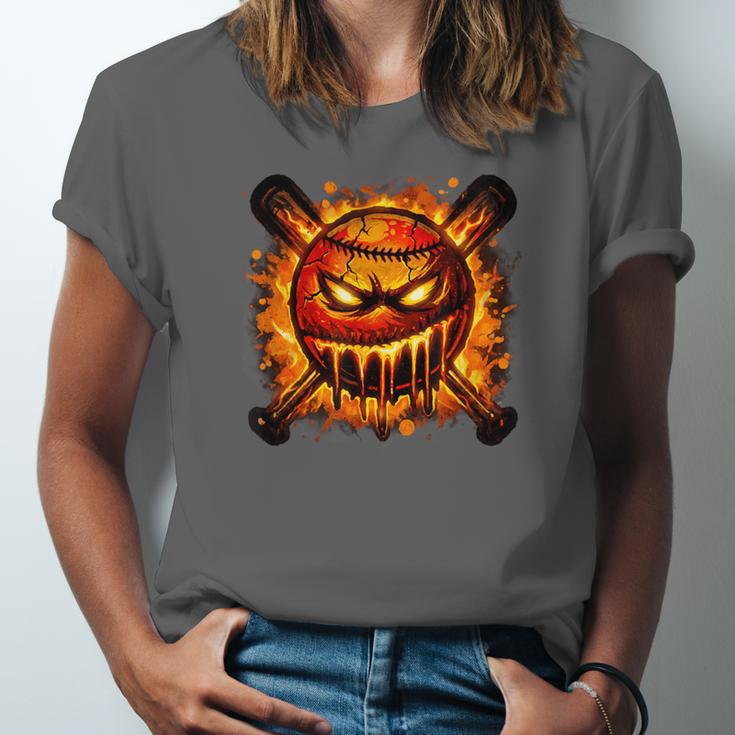 Baseball Drip Angry Lava Slime Ball Graphic Unisex Jersey T-Shirt Baseball Drip Angry Lava Slime Ball Graphic Unisex Jersey T-Shirt