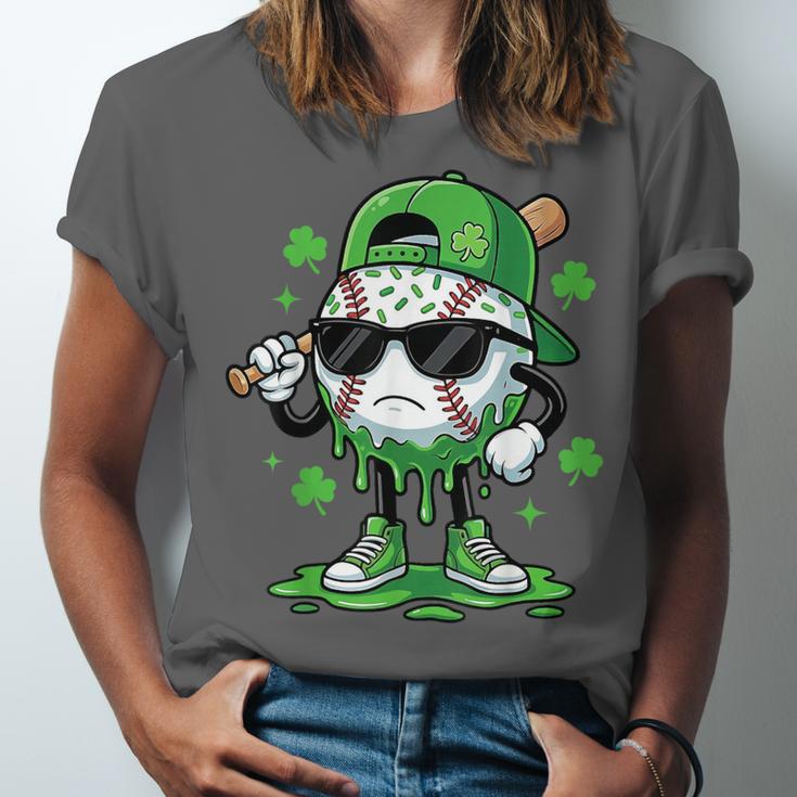 Baseball Drip Ice Cream Shamrock Kids Boy St Patrick’s Day Unisex Jersey T-Shirt Baseball Drip Ice Cream Shamrock Kids Boy St Patrick’s Day Unisex Jersey T-Shirt
