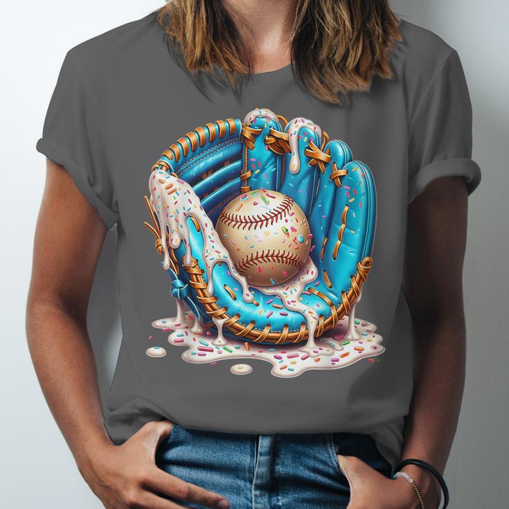Baseball Drip Ice Cream Sprinkless Glove Boy Kid Unisex Jersey T-Shirt Baseball Drip Ice Cream Sprinkless Glove Boy Kid Unisex Jersey T-Shirt
