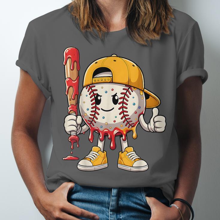 Baseball Drip Baseball Life Style 101 Apparel Youth Unisex Jersey T-Shirt Baseball Drip Baseball Life Style 101 Apparel Youth Unisex Jersey T-Shirt