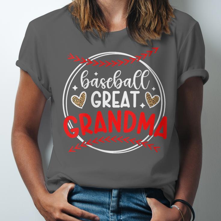 Baseball Great Grandma Of A Baseball Player Great Grandma Unisex Jersey T-Shirt