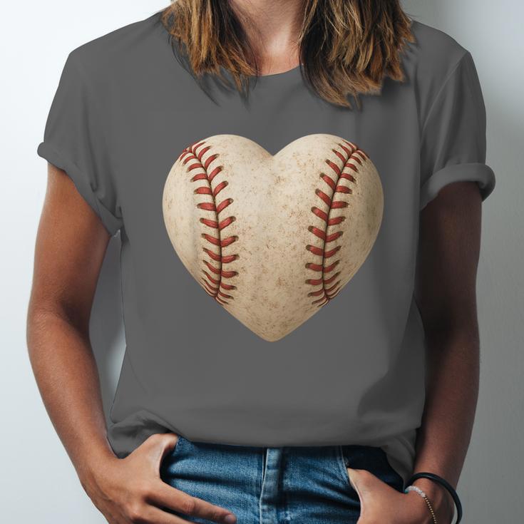 Baseball Heart Shape Valentines Day Love Boys Kids Men Unisex Jersey T-Shirt Baseball Heart Shape Valentines Day Love Boys Kids Men Unisex Jersey T-Shirt