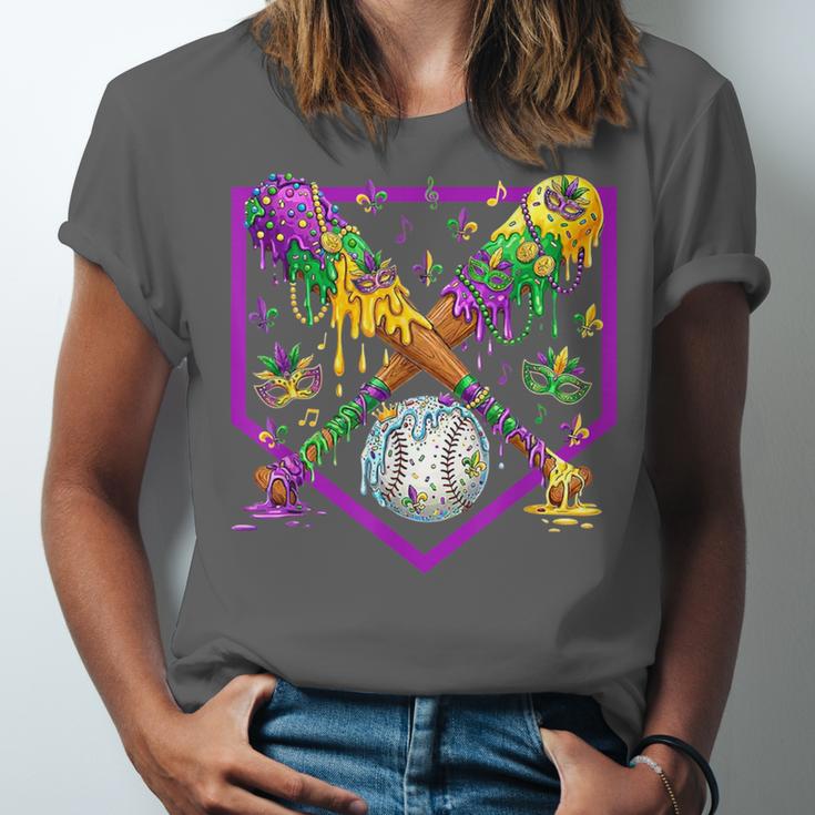 Baseball Ice Cream Drip Boys Mardi Gras Carnival Party Mask Unisex Jersey T-Shirt Baseball Ice Cream Drip Boys Mardi Gras Carnival Party Mask Unisex Jersey T-Shirt