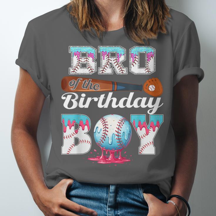 Baseball Ice Cream Drip Bro Of The Birthday Boy Unisex Jersey T-Shirt Baseball Ice Cream Drip Bro Of The Birthday Boy Unisex Jersey T-Shirt