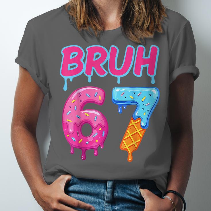 Baseball Ice Cream Drip Number 67 Player Or 67th Birthday Unisex Jersey T-Shirt Baseball Ice Cream Drip Number 67 Player Or 67th Birthday Unisex Jersey T-Shirt