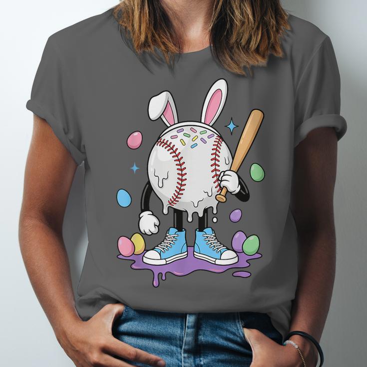 Baseball Ice Cream Drip Youth Boys Cute Easter Sports Unisex Jersey T-Shirt Baseball Ice Cream Drip Youth Boys Cute Easter Sports Unisex Jersey T-Shirt