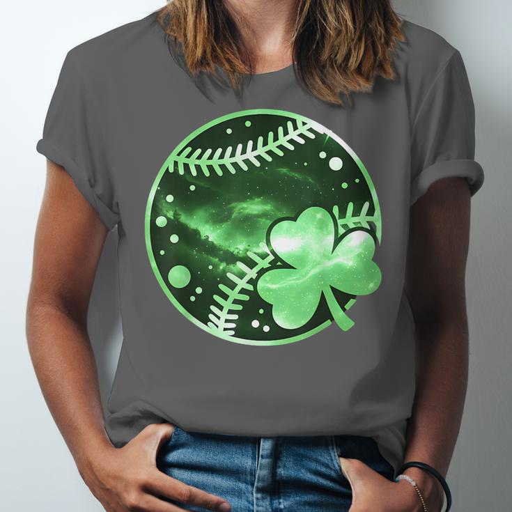 Baseball Irish Shamrock Lucky Clover St Patricks Day Boys Unisex Jersey T-Shirt Baseball Irish Shamrock Lucky Clover St Patricks Day Boys Unisex Jersey T-Shirt