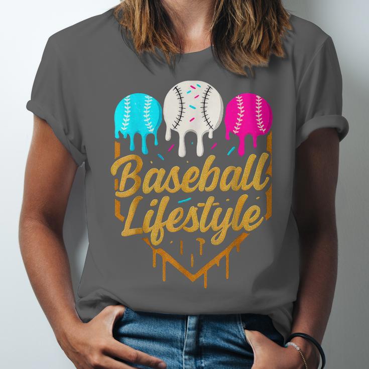 Baseball Lifestyle Baseball Drip Icecream Unisex Jersey T-Shirt Baseball Lifestyle Baseball Drip Icecream Unisex Jersey T-Shirt