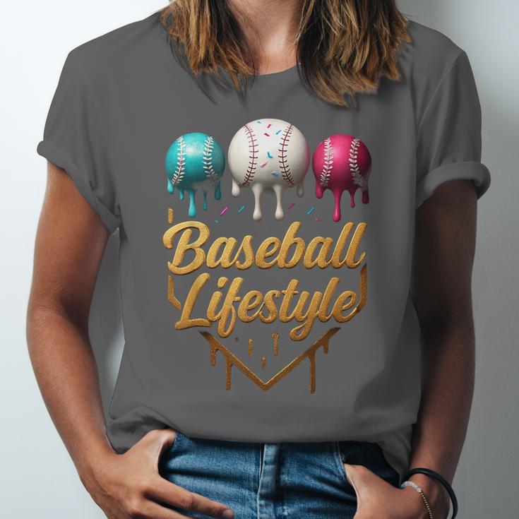 Baseball Lifestyle Drip Unisex Jersey T-Shirt Baseball Lifestyle Drip Unisex Jersey T-Shirt