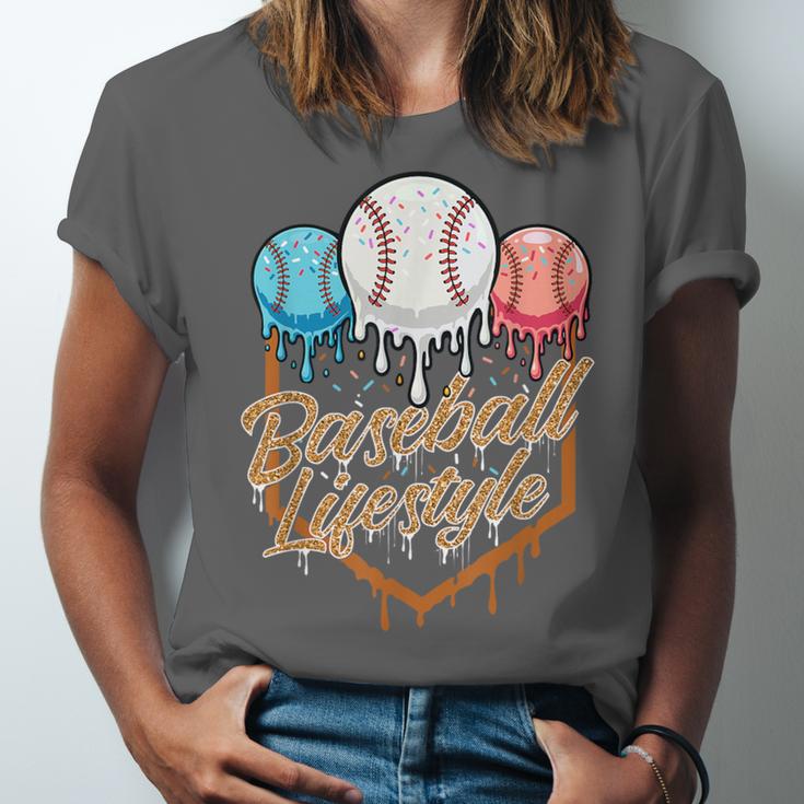Baseball Lifestyle Baseball Lover Player Baseballer Unisex Jersey T-Shirt