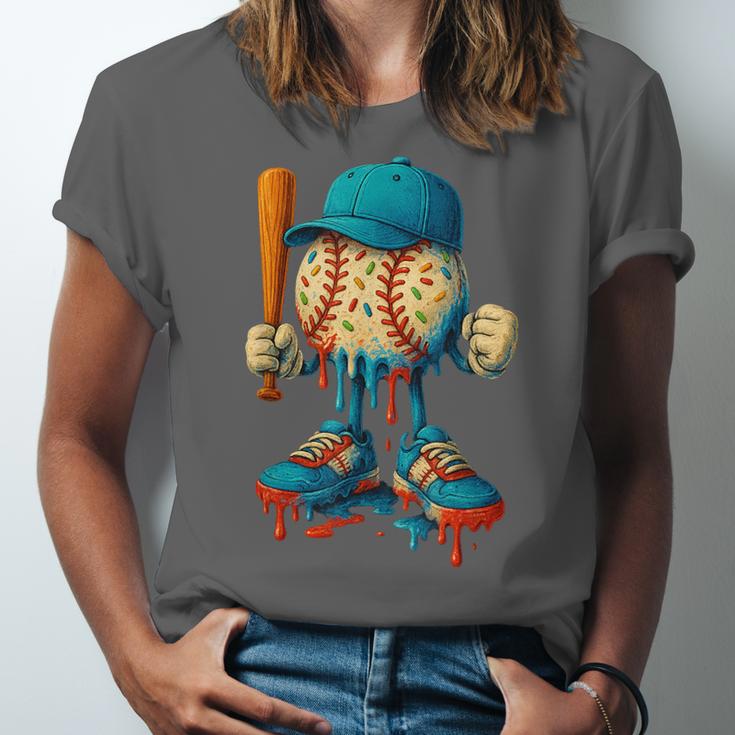 Baseball Lifestyle Youth Baseball Drip Icecream Unisex Jersey T-Shirt Baseball Lifestyle Youth Baseball Drip Icecream Unisex Jersey T-Shirt
