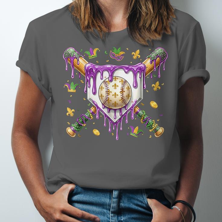 Baseball Mardi Gras Carnival Party Mask Ice Cream Drip Boys Unisex Jersey T-Shirt Baseball Mardi Gras Carnival Party Mask Ice Cream Drip Boys Unisex Jersey T-Shirt