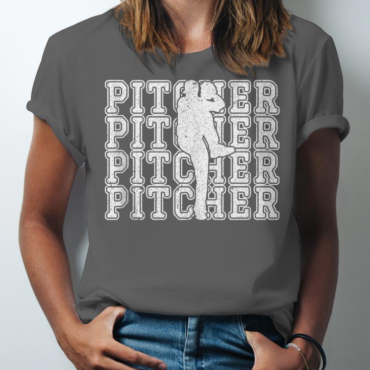Baseball Pitcher Player Team Sport Lover Family Friends Fans Unisex Jersey T-Shirt Baseball Pitcher Player Team Sport Lover Family Friends Fans Unisex Jersey T-Shirt