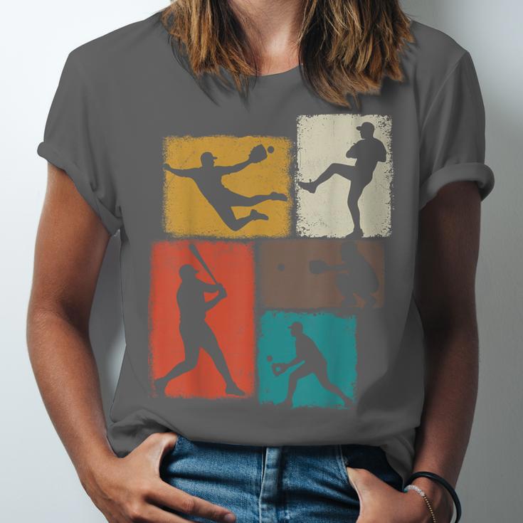 Baseball Player Collage Men Kids Coach Youth Boys Unisex Jersey T-Shirt Baseball Player Collage Men Kids Coach Youth Boys Unisex Jersey T-Shirt