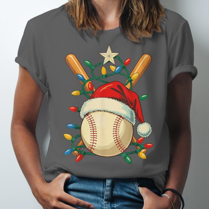 Baseball Santa Christmas Ball Baseball Lover Player Boys Unisex Jersey T-Shirt Baseball Santa Christmas Ball Baseball Lover Player Boys Unisex Jersey T-Shirt
