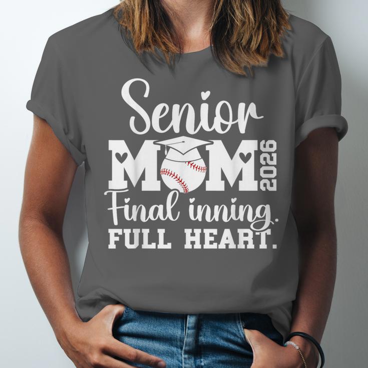 Baseball Senior Mom 2026 Final Inning Baseball Senior Mama Unisex Jersey T-Shirt Baseball Senior Mom 2026 Final Inning Baseball Senior Mama Unisex Jersey T-Shirt