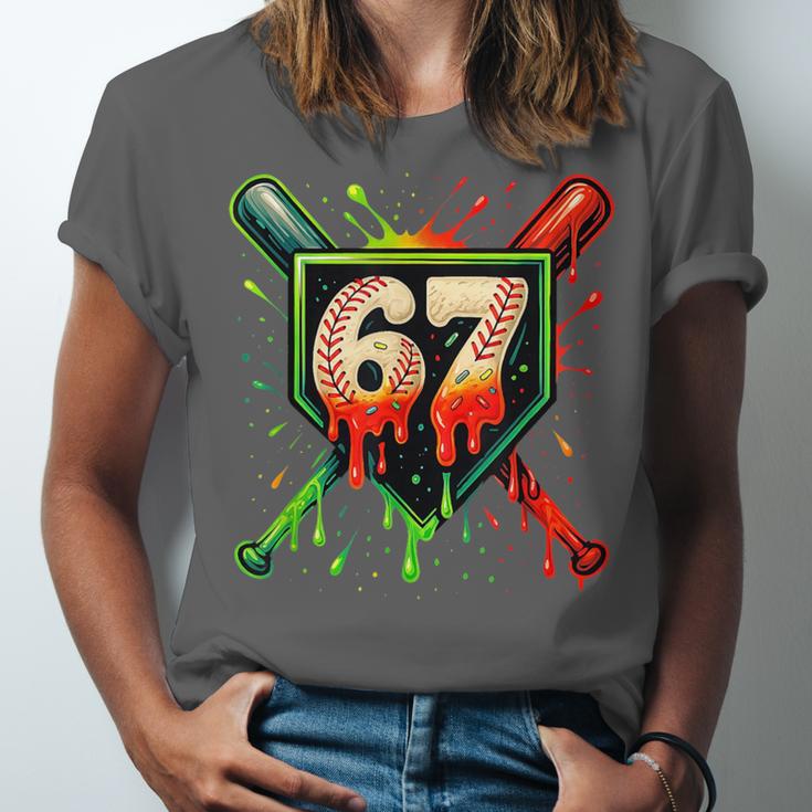 Baseball Six Seven 67 Meme Ice Cream Drip Xmas Men Women Unisex Jersey T-Shirt Baseball Six Seven 67 Meme Ice Cream Drip Xmas Men Women Unisex Jersey T-Shirt
