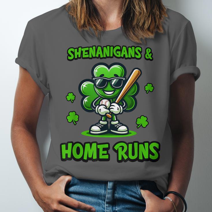 Baseball St Patrick's Day Irish Shamrock Trendy Unisex Jersey T-Shirt Baseball St Patrick's Day Irish Shamrock Trendy Unisex Jersey T-Shirt