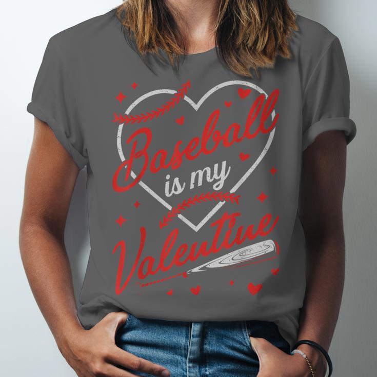 Baseball Is My Valentine Coach Player Lovers Cool Sport Love Unisex Jersey T-Shirt Baseball Is My Valentine Coach Player Lovers Cool Sport Love Unisex Jersey T-Shirt