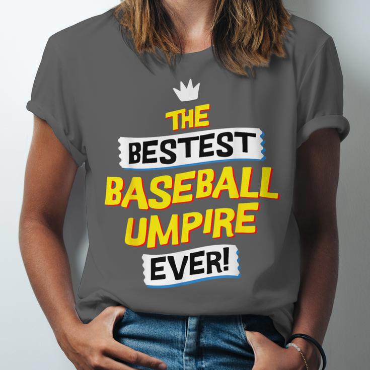 Best Baseball Umpire Job Occupation Unisex Jersey T-Shirt Best Baseball Umpire Job Occupation Unisex Jersey T-Shirt