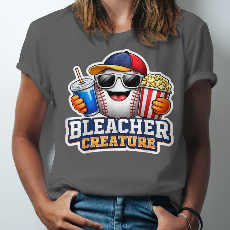 Bleacher Creature Baseball Fan Supporter Game Day Ball Unisex Jersey T-Shirt Bleacher Creature Baseball Fan Supporter Game Day Ball Unisex Jersey T-Shirt