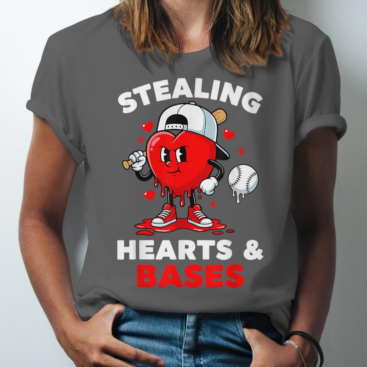 Boys Valentines Baseball Drip Icecream Stealing Hearts Kids Unisex Jersey T-Shirt Boys Valentines Baseball Drip Icecream Stealing Hearts Kids Unisex Jersey T-Shirt