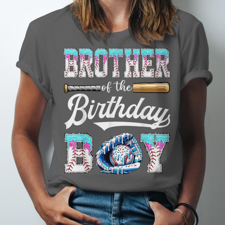 Brother Of The Birthday Boy Baseball Ice Cream Drip Matching Unisex Jersey T-Shirt Brother Of The Birthday Boy Baseball Ice Cream Drip Matching Unisex Jersey T-Shirt