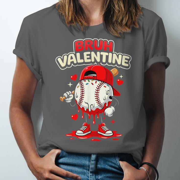 Bruh Valentine Baseball Drip Icecream Apparel Men Youth Boys Unisex Jersey T-Shirt Bruh Valentine Baseball Drip Icecream Apparel Men Youth Boys Unisex Jersey T-Shirt