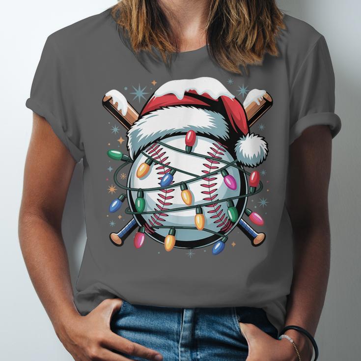 Christmas Baseball Boy Youth Kid Men Santa Hat Xmas Baseball Unisex Jersey T-Shirt Christmas Baseball Boy Youth Kid Men Santa Hat Xmas Baseball Unisex Jersey T-Shirt