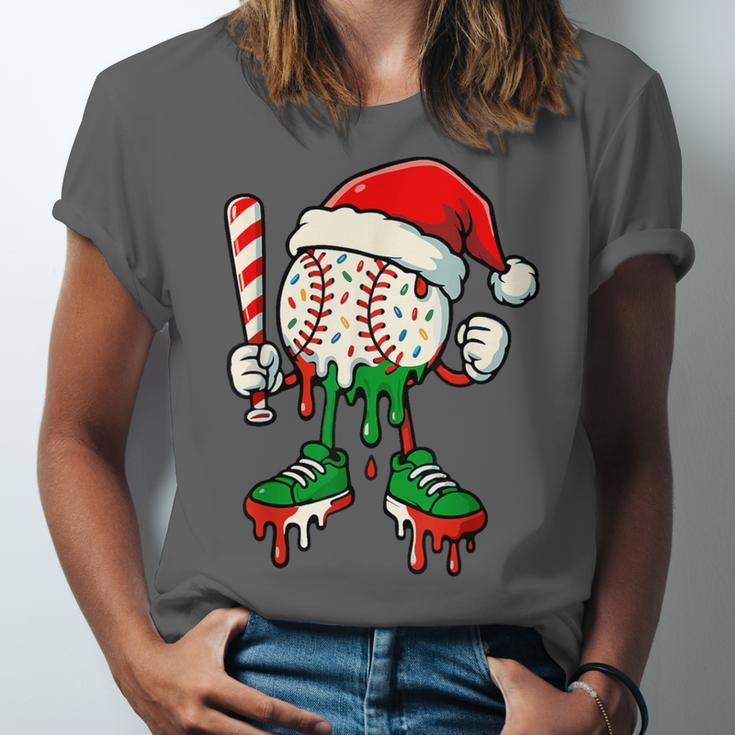 Christmas Baseball Drip For Boys Ice Cream Drip Baseball Unisex Jersey T-Shirt Christmas Baseball Drip For Boys Ice Cream Drip Baseball Unisex Jersey T-Shirt