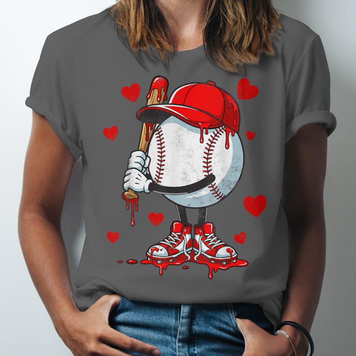 Cute Dripping Baseball Lover Valentines Day Boys Kids Unisex Jersey T-Shirt Cute Dripping Baseball Lover Valentines Day Boys Kids Unisex Jersey T-Shirt