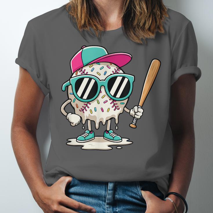 Dripping Baseball Baseball Lover Player Baseballer Unisex Jersey T-Shirt Dripping Baseball Baseball Lover Player Baseballer Unisex Jersey T-Shirt