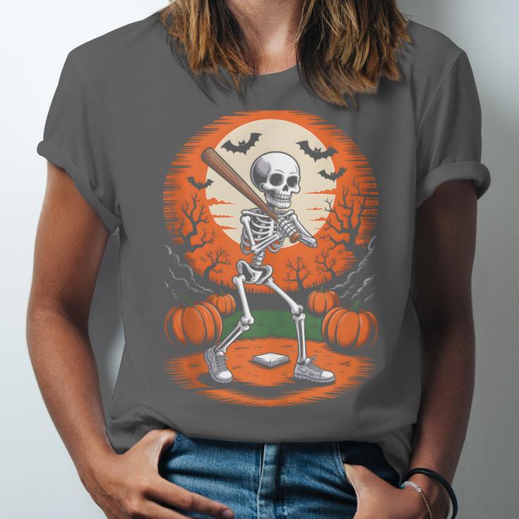 Halloween Skeleton Baseball Player Costume Men Boys Kids Unisex Jersey T-Shirt Halloween Skeleton Baseball Player Costume Men Boys Kids Unisex Jersey T-Shirt