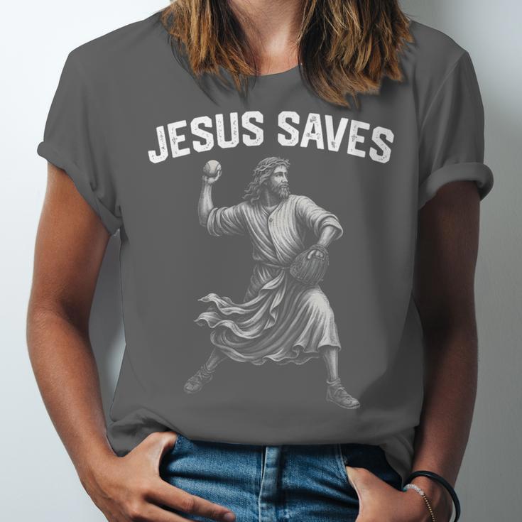 Jesus Saves Shirt Religious Christian Faith Baseball Unisex Jersey T-Shirt Jesus Saves Shirt Religious Christian Faith Baseball Unisex Jersey T-Shirt