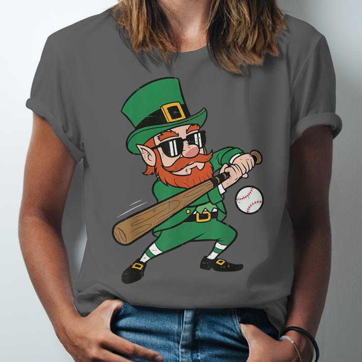 Leprechaun Baseball St Patricks Day Saint Pattys Men Boys Unisex Jersey T-Shirt Leprechaun Baseball St Patricks Day Saint Pattys Men Boys Unisex Jersey T-Shirt