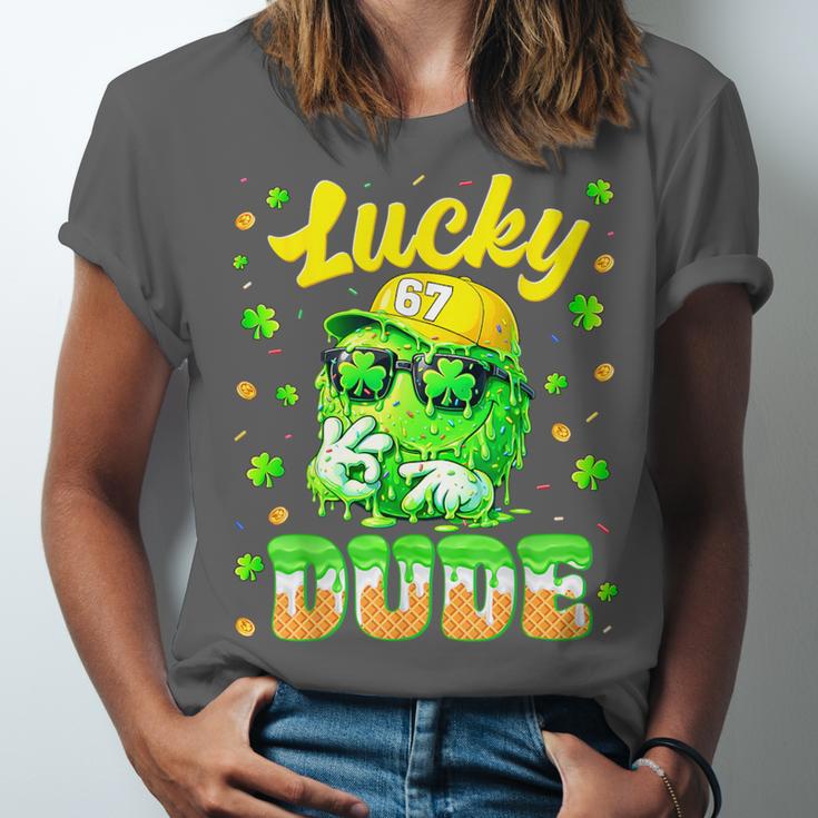 Lucky Dude Drip Baseball Shamrock St Patrick Men Boy Youth Unisex Jersey T-Shirt Lucky Dude Drip Baseball Shamrock St Patrick Men Boy Youth Unisex Jersey T-Shirt