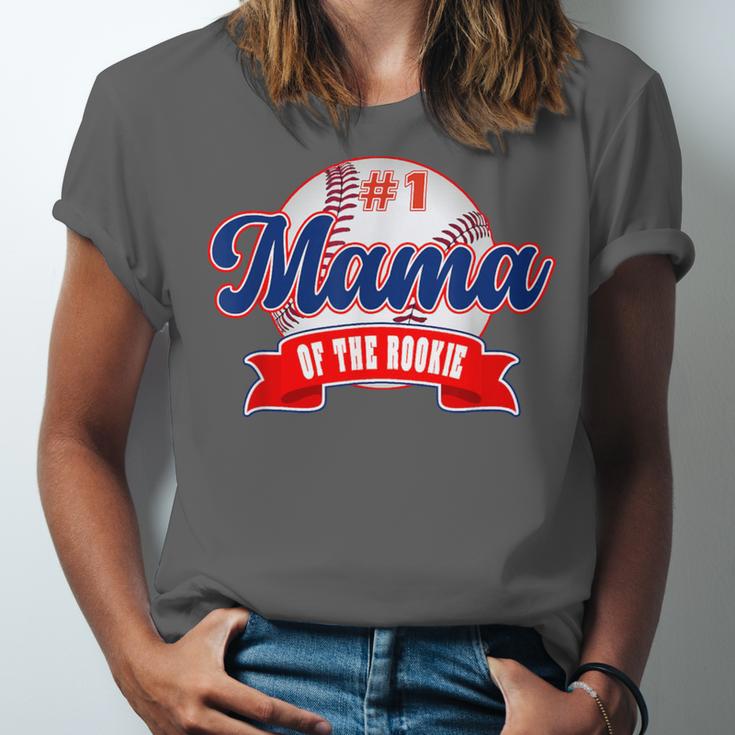 Mama Rookie Of Year 1st Birthday Baseball Theme Matching Unisex Jersey T-Shirt Mama Rookie Of Year 1st Birthday Baseball Theme Matching Unisex Jersey T-Shirt