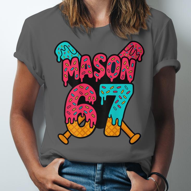 Mason 67 Ice Cream Drip Baseball Meme Unisex Jersey T-Shirt Mason 67 Ice Cream Drip Baseball Meme Unisex Jersey T-Shirt
