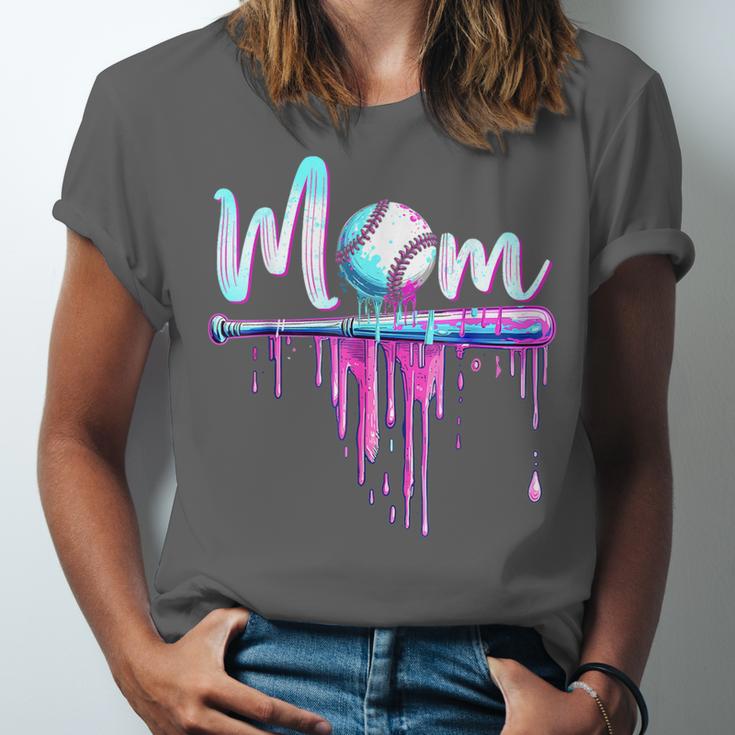 Mom Baseball Ice Cream Drip Birthday Boy Family Unisex Jersey T-Shirt Mom Baseball Ice Cream Drip Birthday Boy Family Unisex Jersey T-Shirt