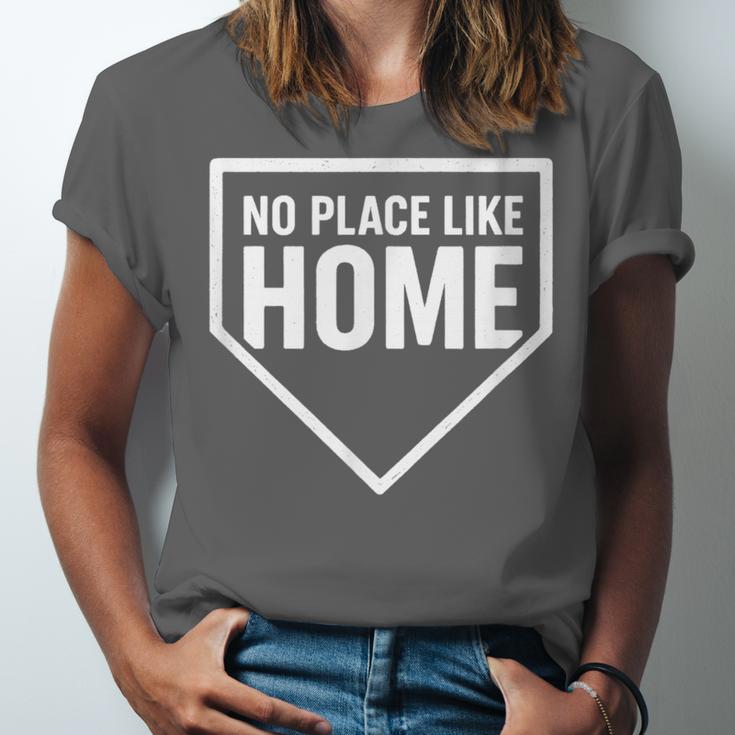 No Place Like Home Baseball Home Plate Unisex Jersey T-Shirt No Place Like Home Baseball Home Plate Unisex Jersey T-Shirt