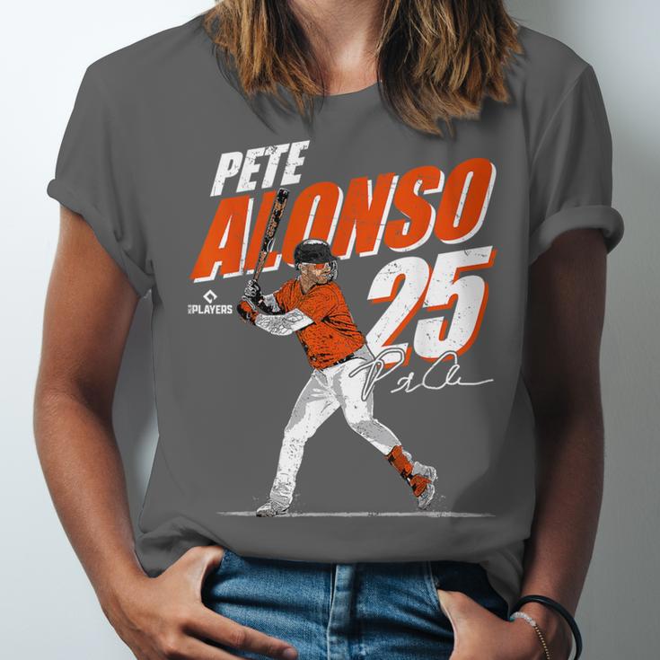 Pete Alonso Baltimore Baseball Players MLBPAL201M Unisex Jersey T-Shirt Pete Alonso Baltimore Baseball Players MLBPAL201M Unisex Jersey T-Shirt